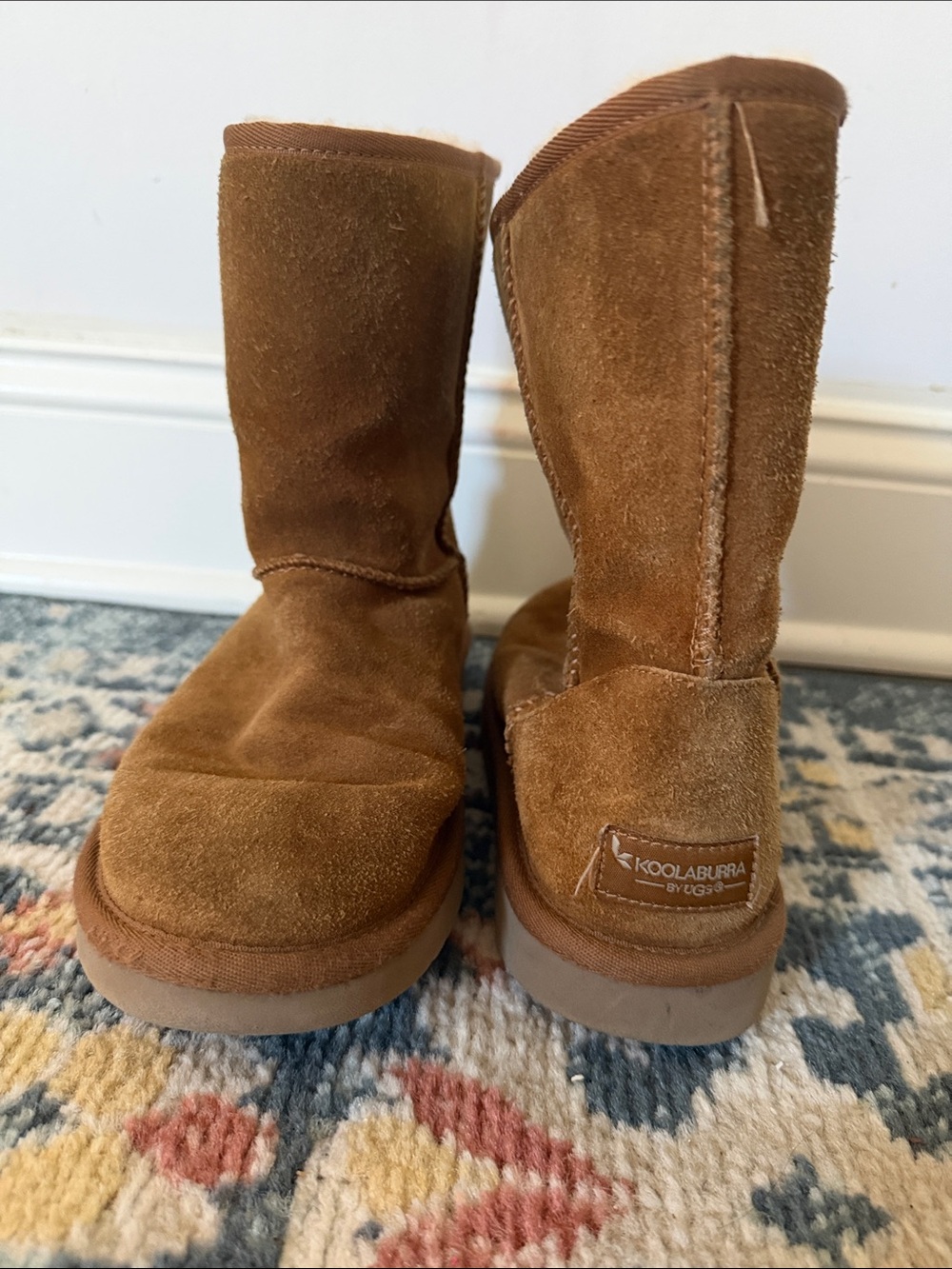 KOOLABURRA by UGG Kids Brown Suede Boots